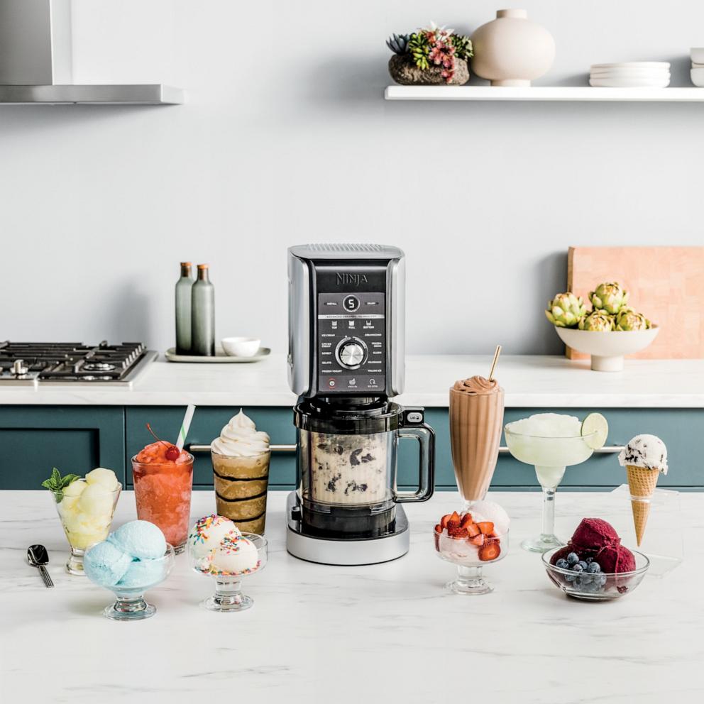 PHOTO: The Ninja CREAMi kitchen appliance allows you to make a variety of frozen treats at home. 