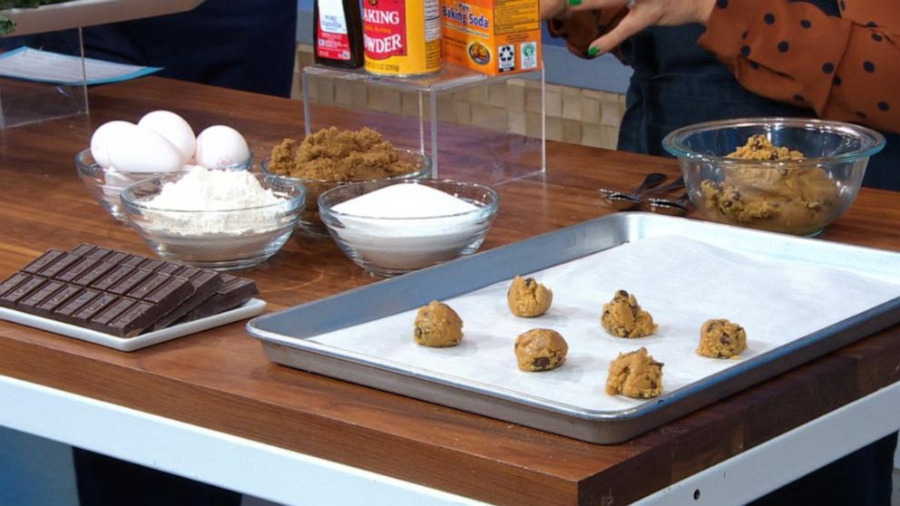 PHOTO: Pantry items like baking powder, flour and chocolate are great to bake dessert any time.