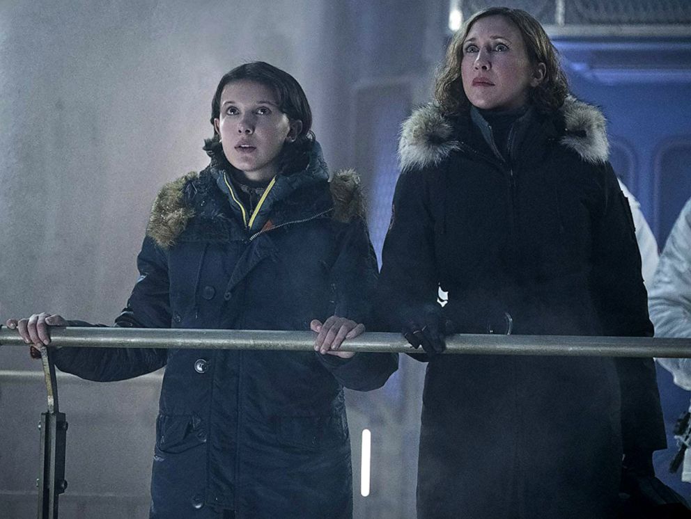 PHOTO: Millie Bobby Brown, as Madison Russell, and Vera Farmiga, as Dr. Emma Russell, in a scene from "Godzilla: King of the Monsters."