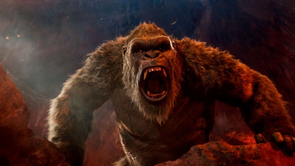 A scene from "Godzilla vs. Kong."