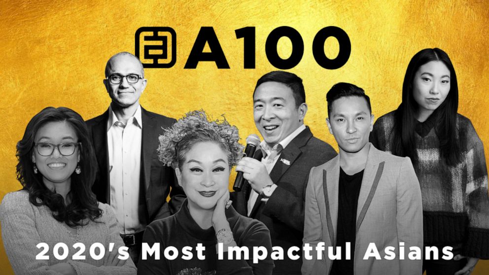 PHOTO: An image released by Gold House shows some honorees from their A100 List, which recognizes who they consider to be "the most impactful Asians and Asian American & Pacific Islanders in culture."