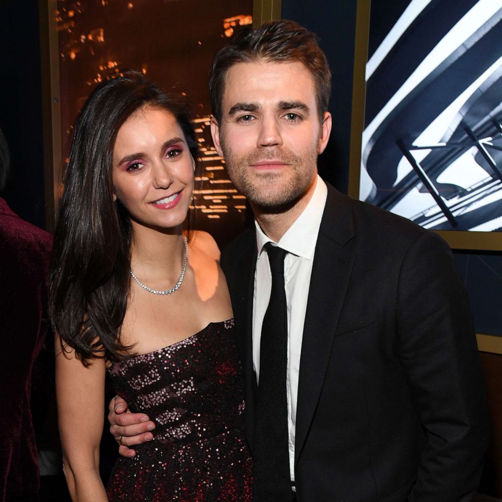 PHOTO: Nina Dobrev and Paul Wesley attend The 2020 InStyle And Warner Bros. 77th Annual Golden Globe Awards Post-Party at The Beverly Hilton Hotel on Jan. 05, 2020, in Beverly Hills, Calif.