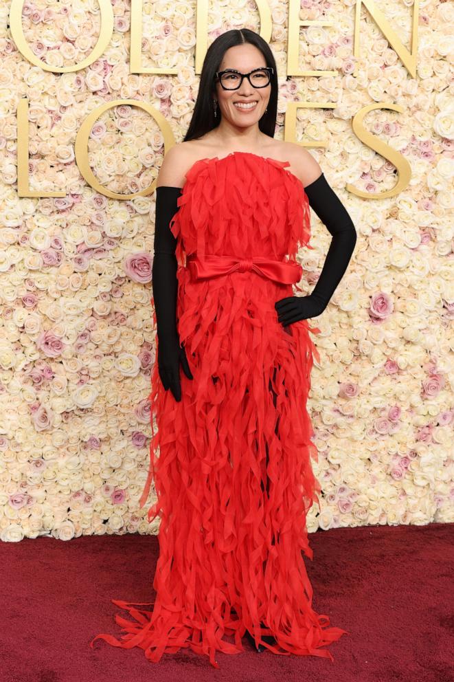 PHOTO: Ali Wong attends the 82nd Annual Golden Globe Awards at The Beverly Hilton on Jan. 05, 2025 in Beverly Hills, Calif.