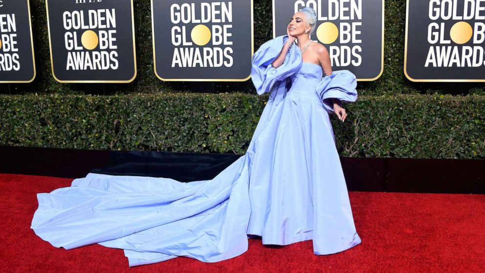 lady gaga dress golden globe