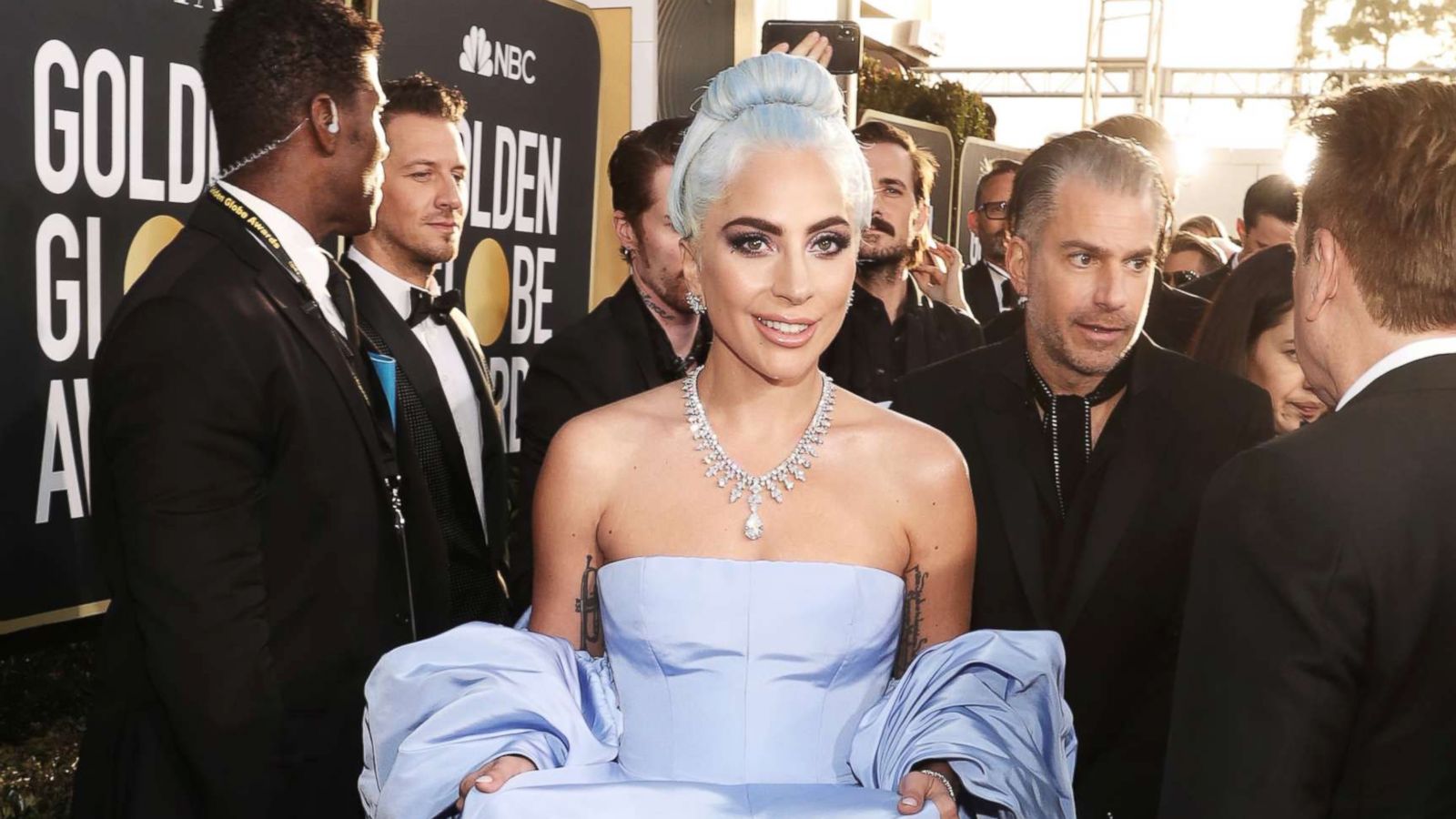 PHOTO: Lady Gaga attends the 76th annual Golden Globe awards at the Beverly Hilton Hotel, Jan. 6, 2019 in Beverly Hills, Calif.