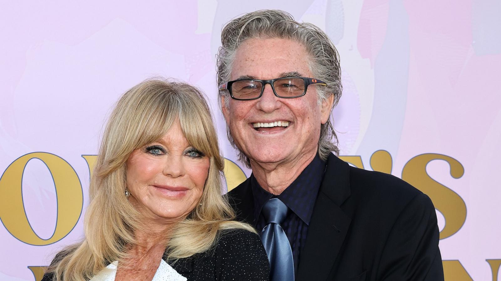 PHOTO: (L-R) Goldie Hawn and Kurt Russell attend the 20th anniversary celebration of the Goldie Hawn Foundation and MindUP Gala at Ron Burkle's Greenacres on Sept. 27, 2024 in Beverly Hills, Calif.