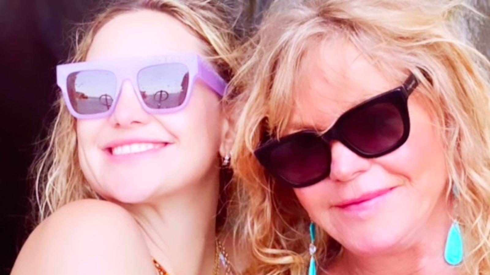 PHOTO: A photo from a video posted to Kate Hudson's Instagram account in honor of her mother, Goldie Hawn's birthday.