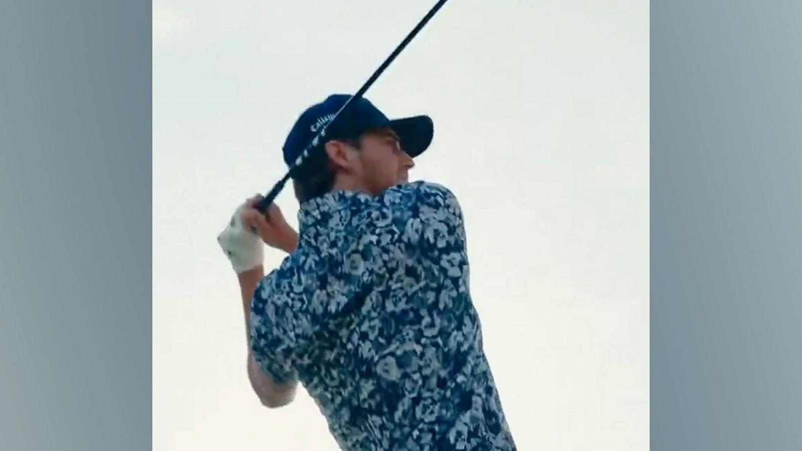 PHOTO: A screengrab of an ad released on social media by Good Good Golf and Callaway Golf is shown.