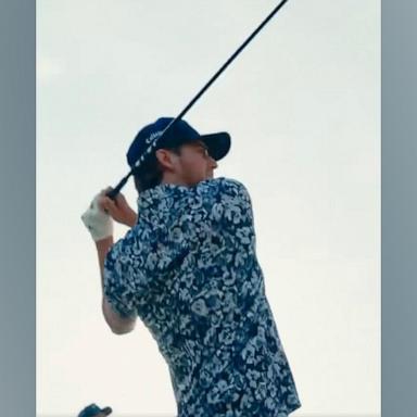 PHOTO: A screengrab of an ad released on social media by Good Good Golf and Callaway Golf is shown.