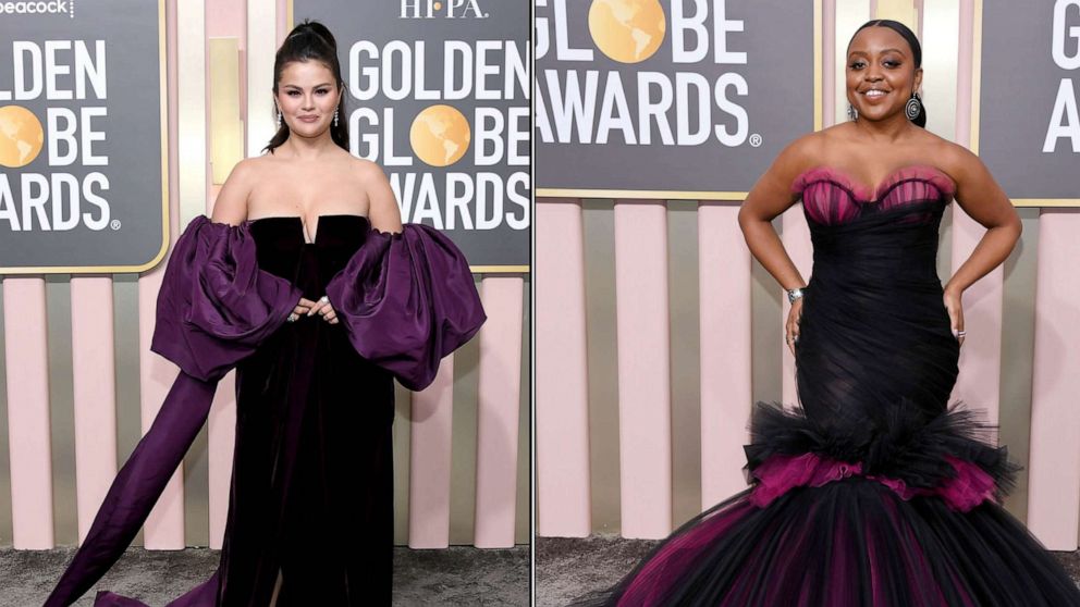 Golden Globes red carpet fashion is back! See what stars wore for this  year's affair - Good Morning America