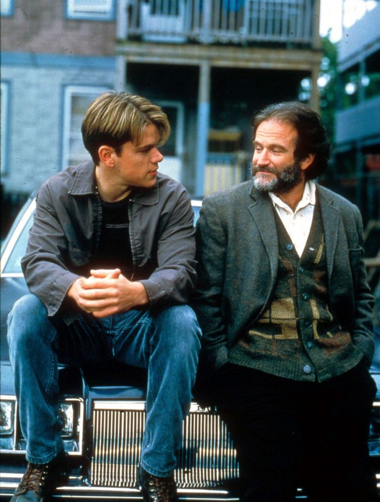 PHOTO: Matt Damon and Robin Williams appear in a scene from "Good Will Hunting."