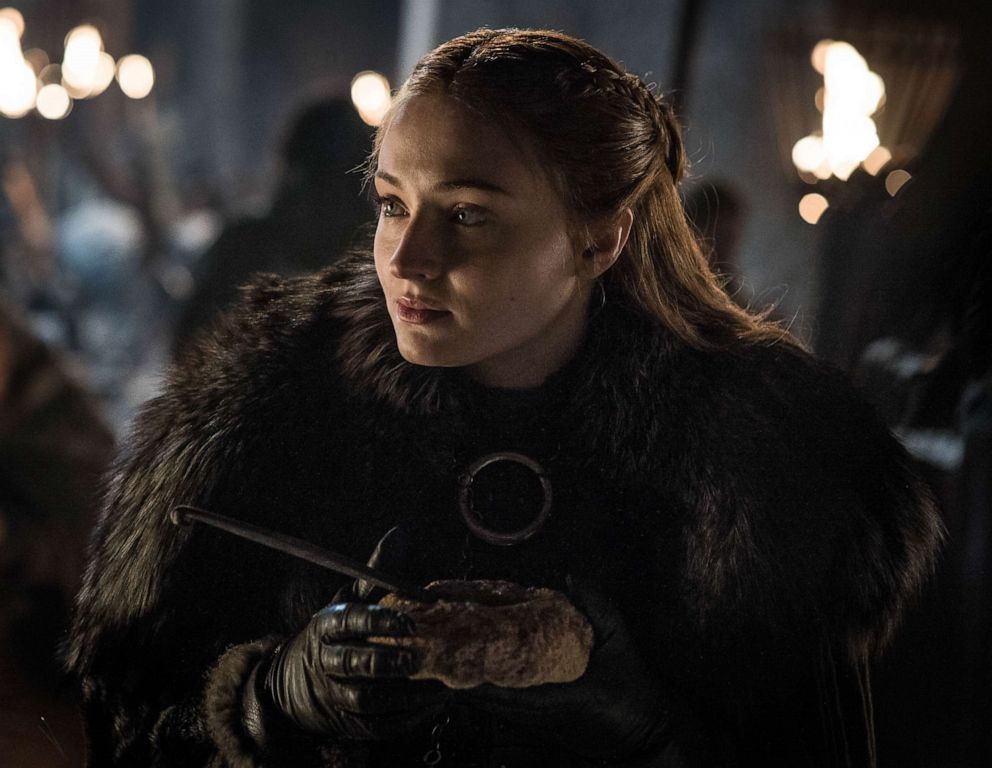 PHOTO: Sophie Turner as Sansa Stark on season 8 of "Game of Thrones."