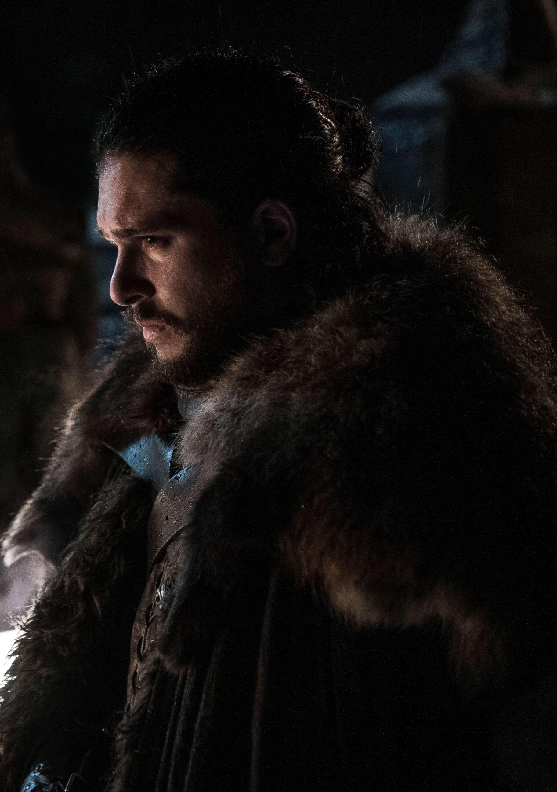 Kit Harington as Jon Snow on Season 8 of "Game of Thrones."