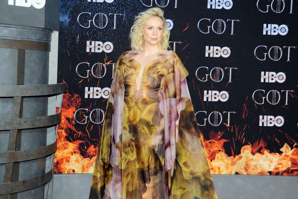PHOTO:Gwendoline Christie attends "Game Of Thrones" New York Premiere at Radio City Music Hall, NYC on April 3, 2019 in New York City.