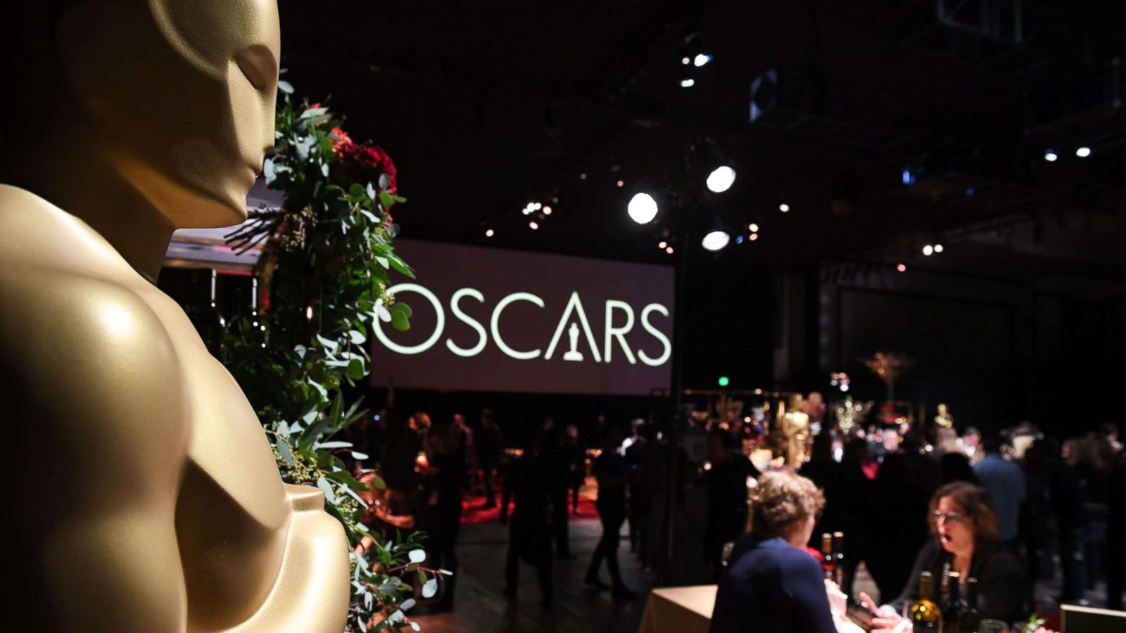 PHOTO: Decor for the 91th annual Academy Awards Governors Ball is displayed at the press preview at The Ray Dolby Ballroom at Hollywood & Highland Center on Feb. 15, 2019 in Hollywood, Calif.