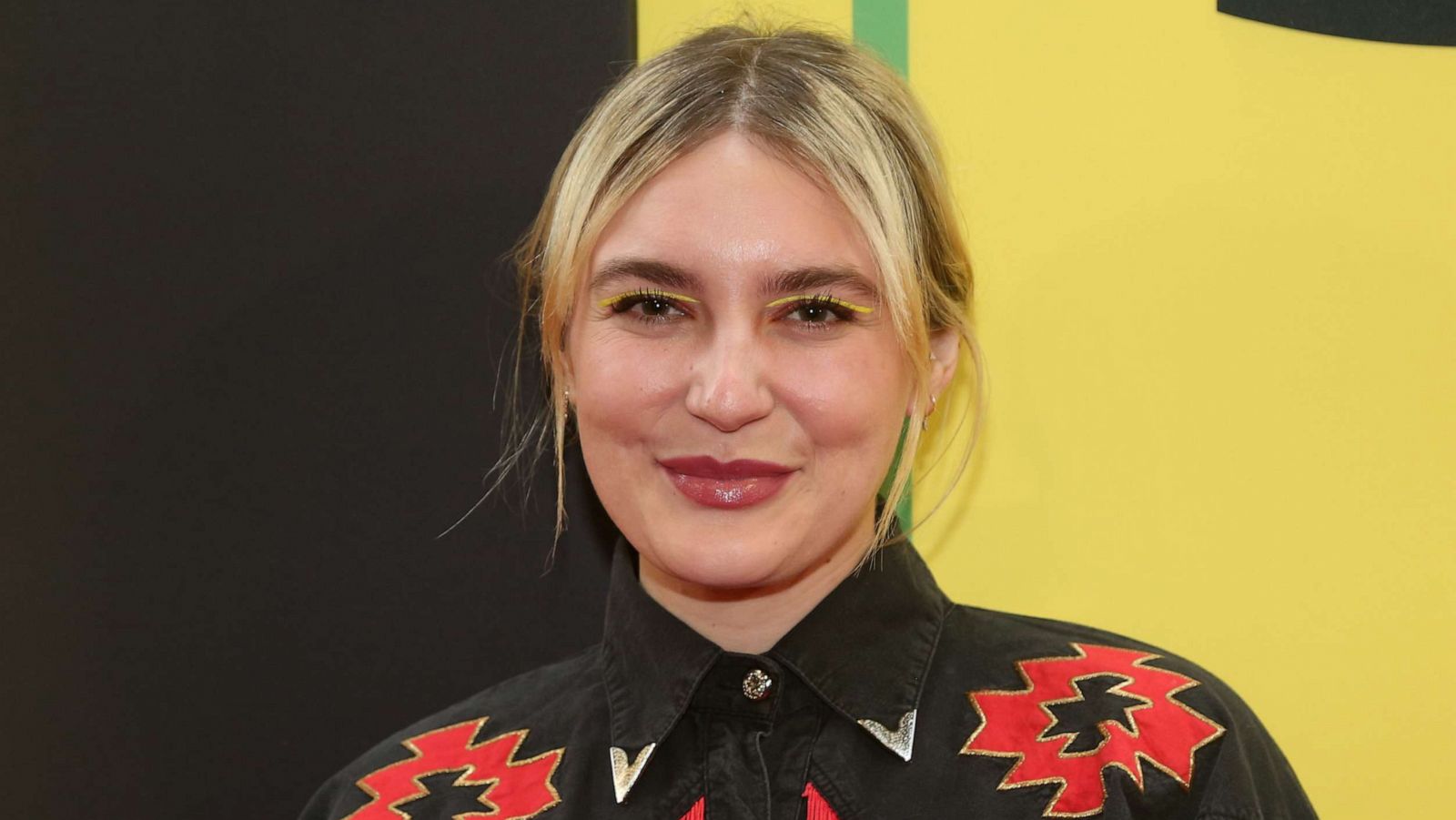 PHOTO: Gracie McGraw poses at the opening night of the new musical "Shucked" on Broadway at The Nederlander Theatre, Apr. 4, 2023 in New York City.