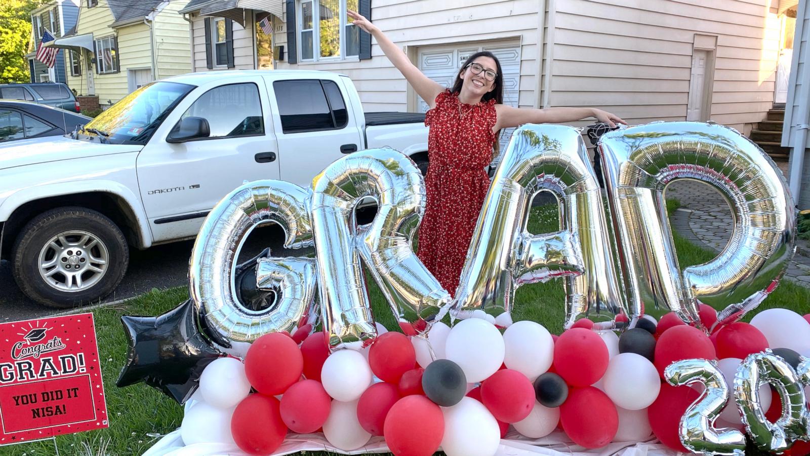 PHOTO: Nisa Betancourt graduated college in May 2020.