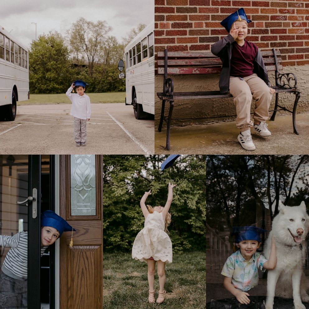 VIDEO: This preschool class celebrated graduation with individualized photoshoots