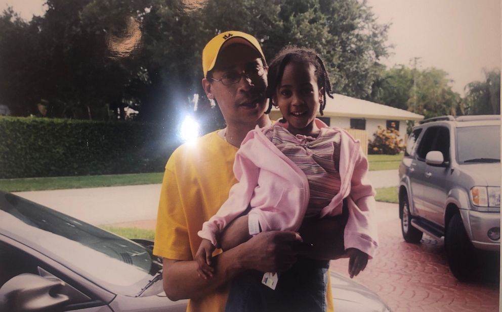 PHOTO: Kayla Tillman is pictured with her dad, U.S. Army Staff Sgt. Anthony Tillman, in an undated family photo.