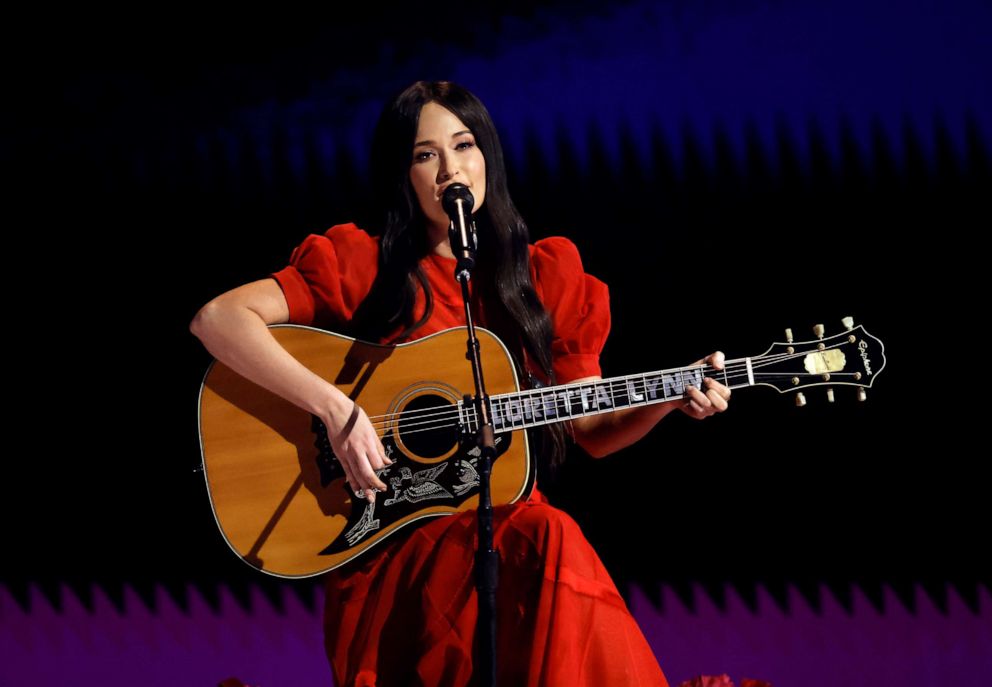 PHOTO: Kacey Musgraves performs onstage during the 65th GRAMMY Awards at Crypto.com Arena on Feb. 5, 2023 in Los Angeles.