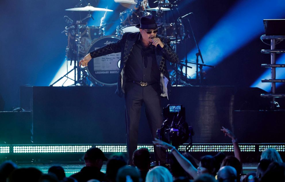 PHOTO: Ice-T performs onstage during the 65th GRAMMY Awards at Crypto.com Arena on Feb. 5, 2023 in Los Angeles.