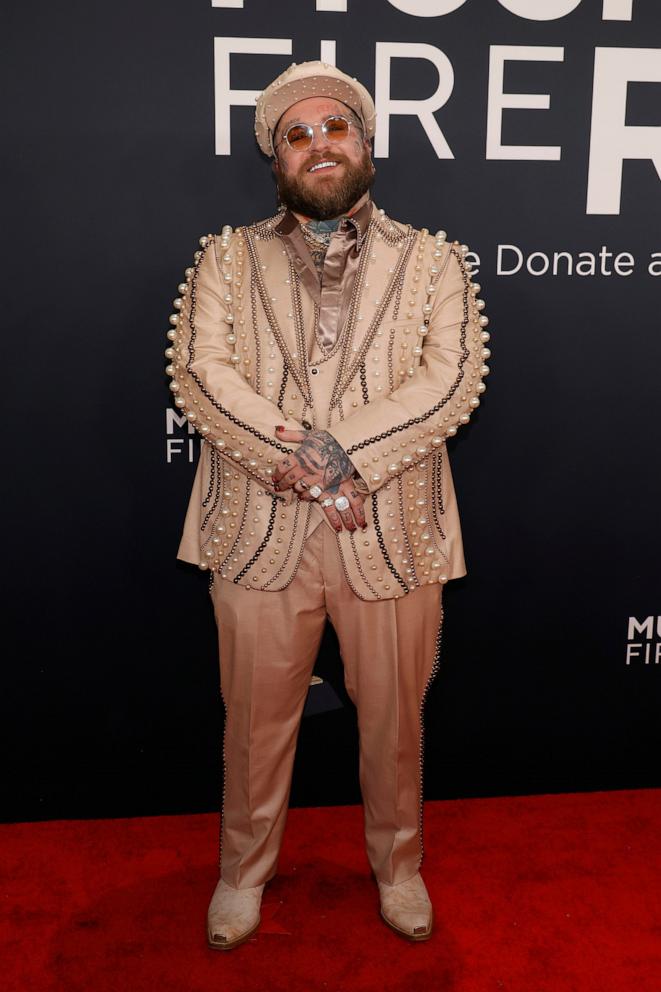 PHOTO: Teddy Swims attends the 67th GRAMMY Awards on Feb. 02, 2025 in Los Angeles.