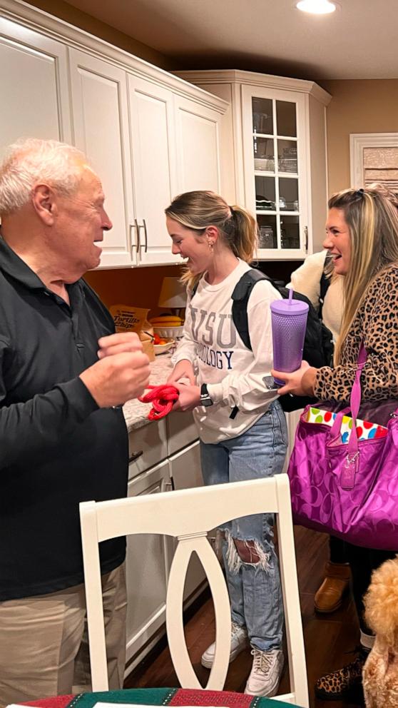 The wholesome "sleepover" trend involves grandkids showing up to their grandparents' house with pillows and snacks, ready to spend some quality time together.