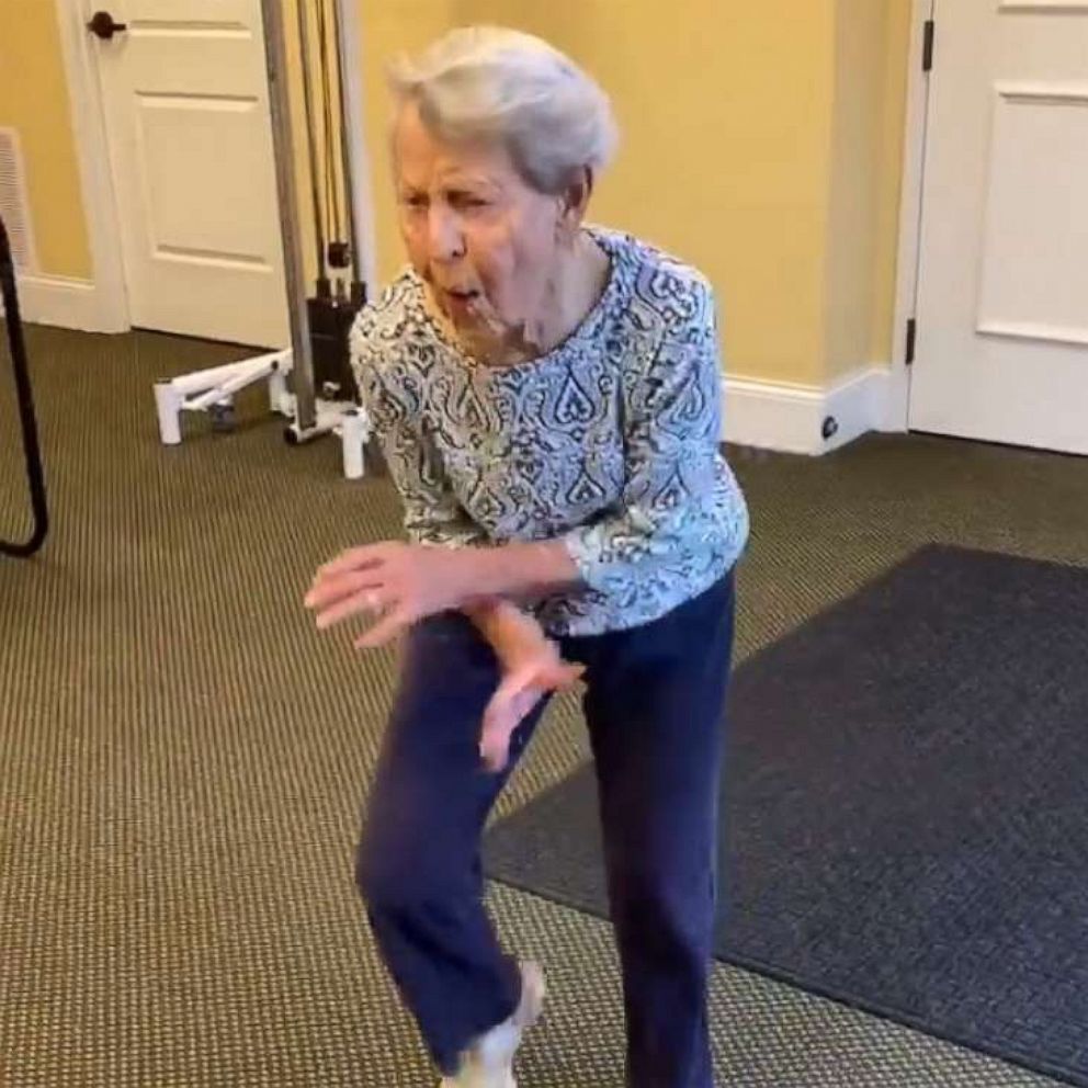 VIDEO: Watch this 91-year-old woman groove to Elvis Presley's 'Jailhouse Rock' 