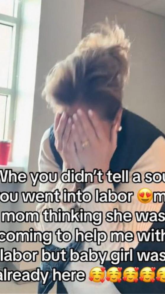 VIDEO: Grandma surprised by granddaughter has the sweetest reaction
