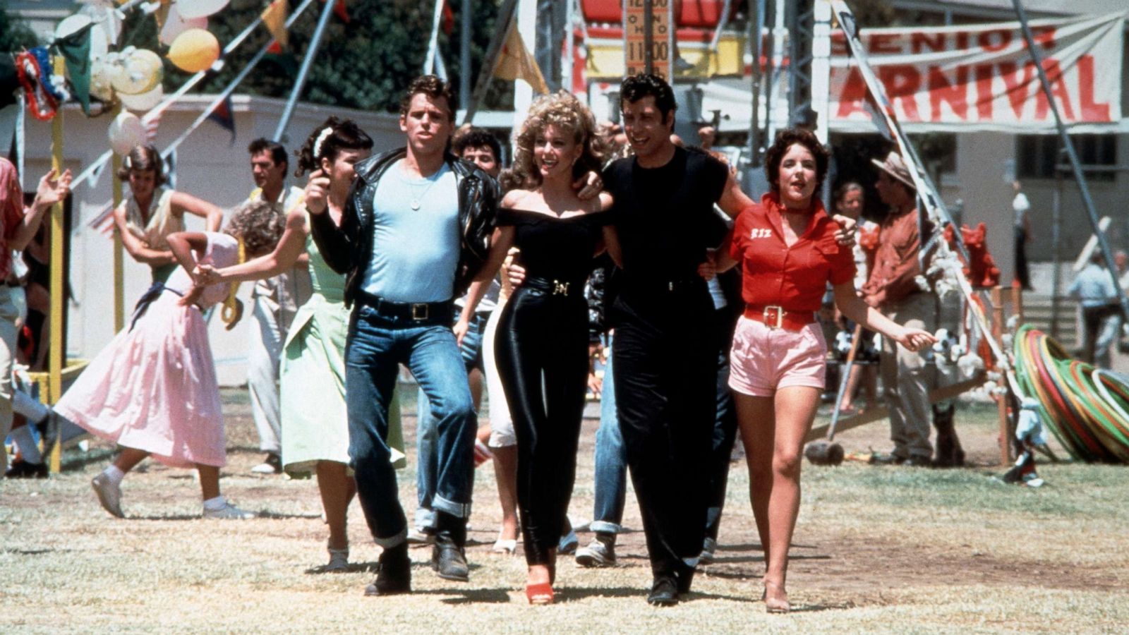 PHOTO: A scene from the movie "Grease," 1978.