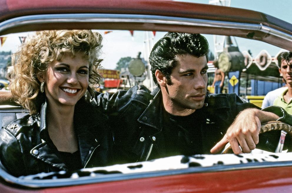 PHOTO: Olivia Newton-John and John Travolta in a scene from "Grease."