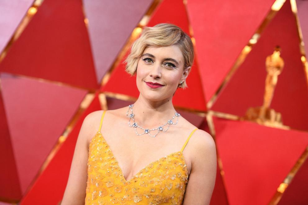 PHOTO: Greta Gerwig arrives for the 90th Annual Academy Awards, March 4, 2018, in Hollywood, Calif.