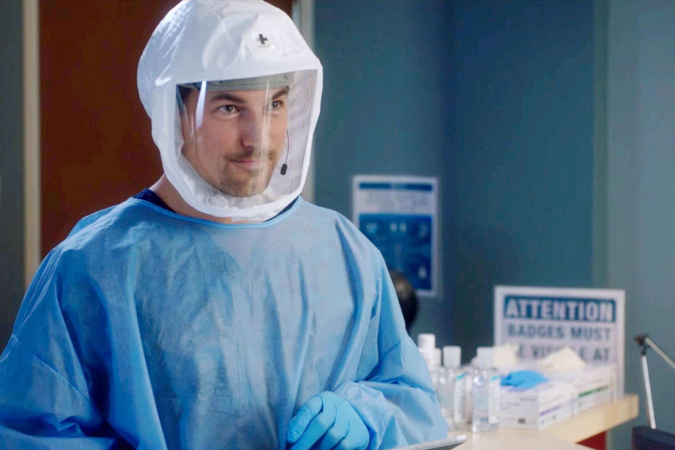 PHOTO: ABC's "Grey's Anatomy" stars Giacomo Gianniotti as Andrew DeLuca.