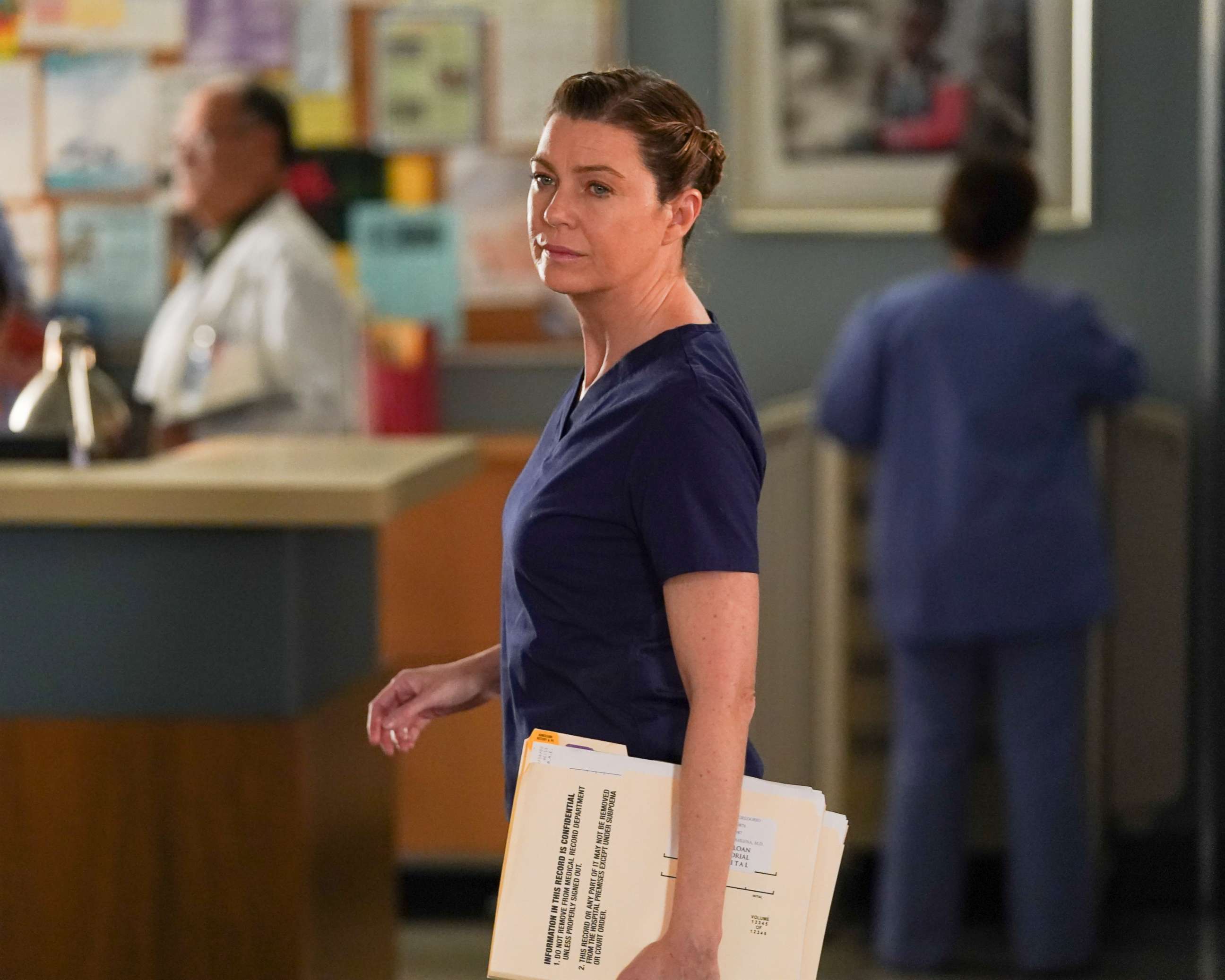 PHOTO: Ellen Pompeo appears in an episode of ABC's "Grey's Anatomy," that aired in 2020.