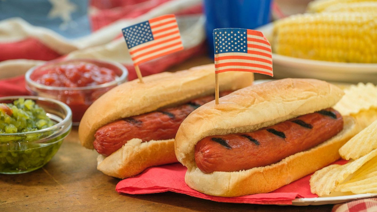 PHOTO: BBQ food in an undated stock photo.