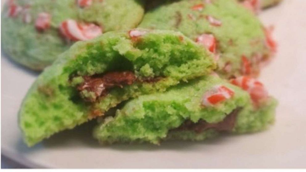 VIDEO: Make Chef Jamika Pessoa’s melty chocolate peppermint Grinch cookies