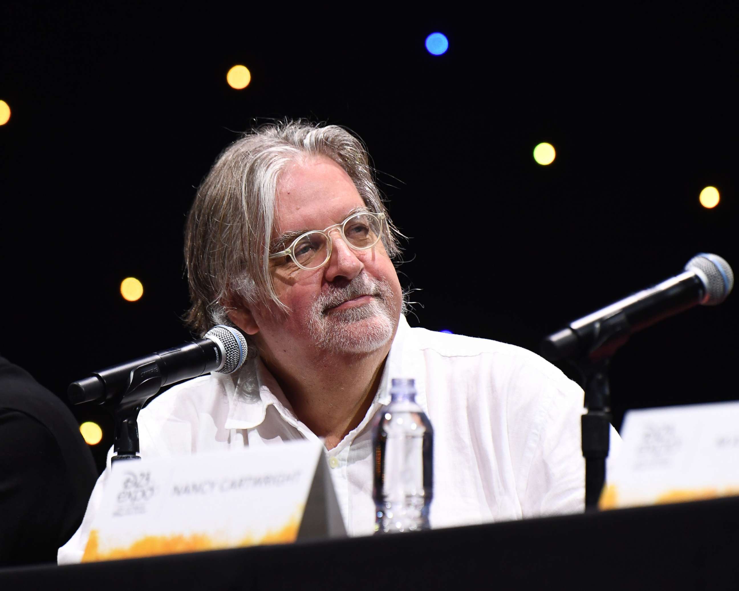 PHOTO: Matt Groening at The Ultimate Disney Fan Event at the Anaheim Convention Center in Anaheim, Calif., Aug. 24, 2019.
