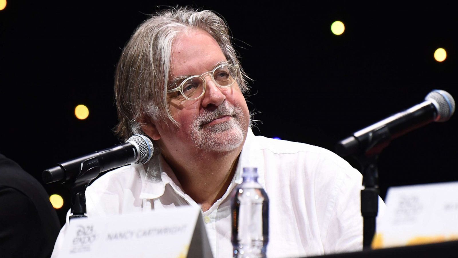 PHOTO: Matt Groening at The Ultimate Disney Fan Event at the Anaheim Convention Center in Anaheim, Calif., Aug. 24, 2019.