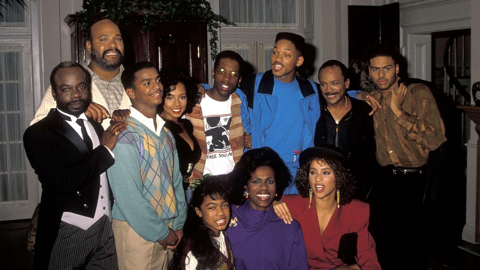 PHOTO: A photo of the cast of "The Fresh Prince of Bel-Air," Oct. 20, 1990, in Hollywood, Calif.