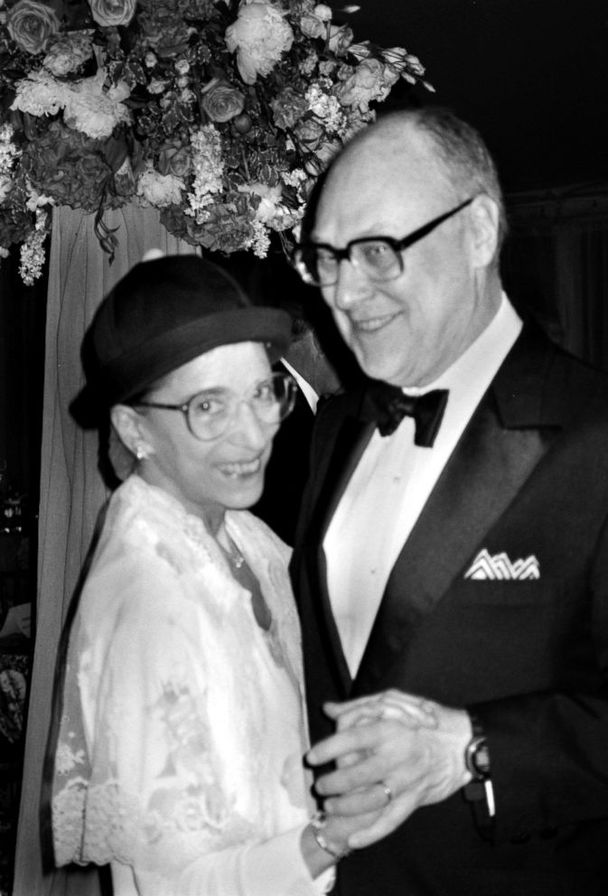 PHOTO: Supreme Court Justice Ruth Bader Ginsburg with husband Martin Ginsburg, June 8, 1998. 