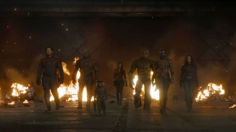PHOTO: Screen grab of "Guardians of the Galaxy: Volume 3" movie trailer.