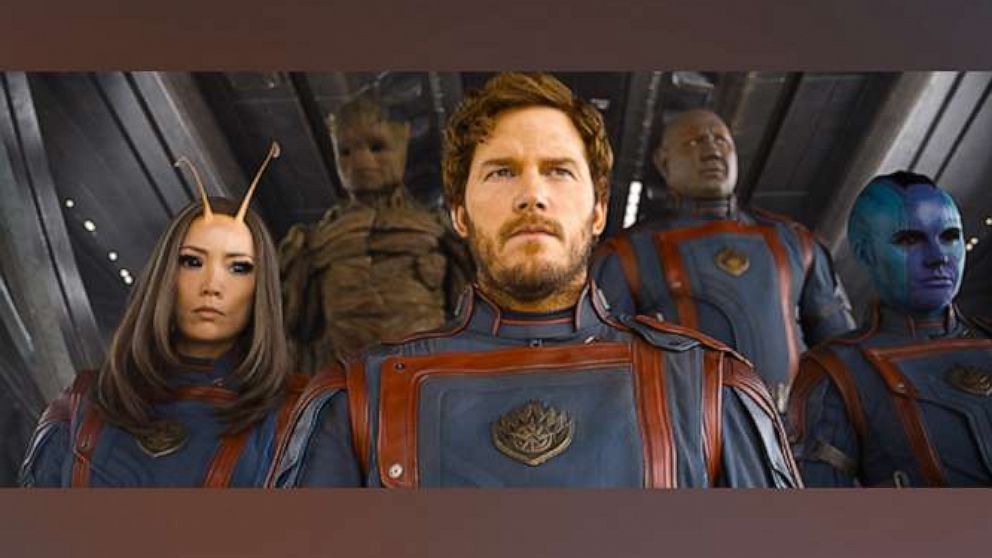 Marvel Studios Guardians of the Galaxy Chris Pratt. Zoe Saldana