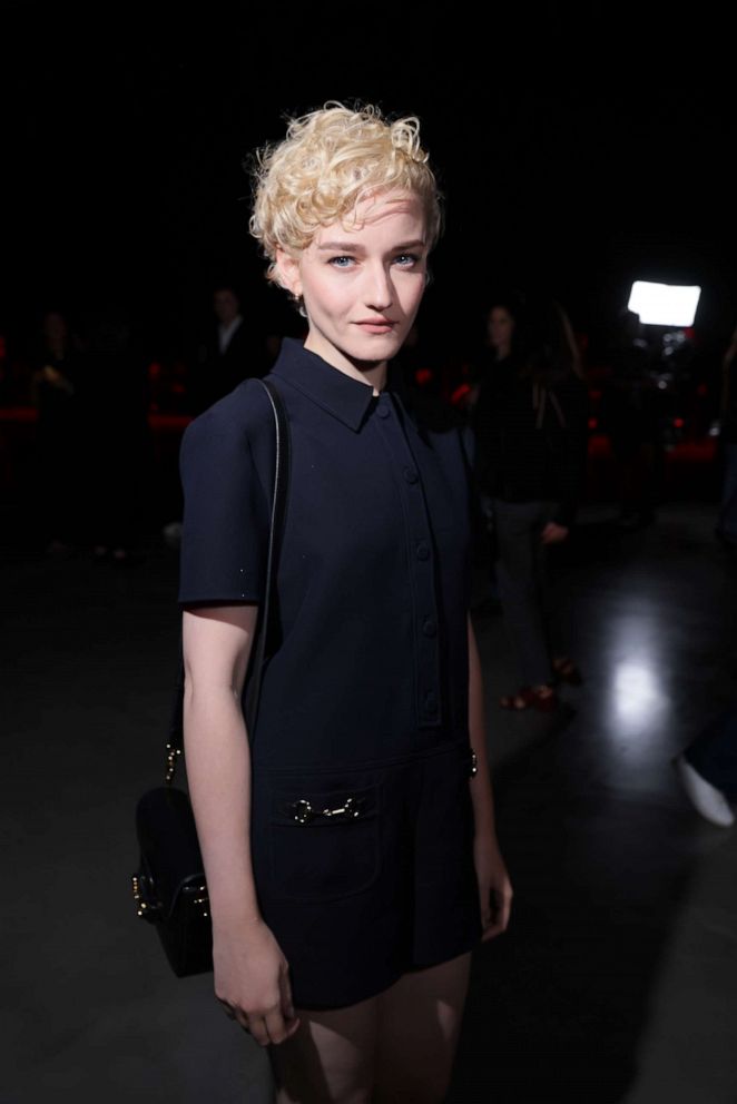 PHOTO: Julia Garner is seen at Gucci Ancora during Milan Fasion week, Sept. 22, 2023, in Milan.