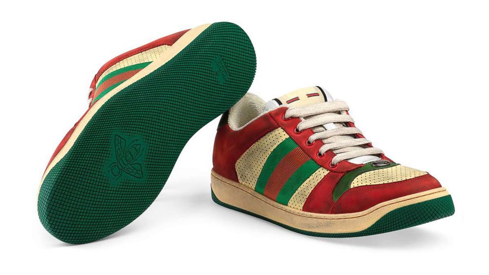 Gucci is selling $870 sneakers that are intentionally dirty and social