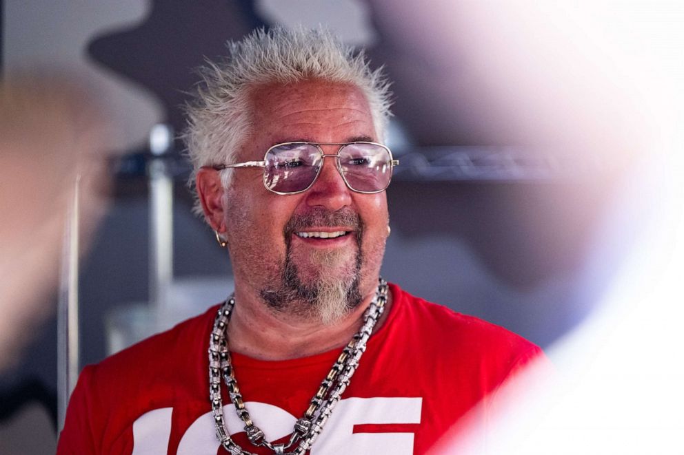 PHOTO: Guy Fieri performs onstage during the first day of the 2023 Stagecoach Festival, April 28, 2023, in Indio, Calif.