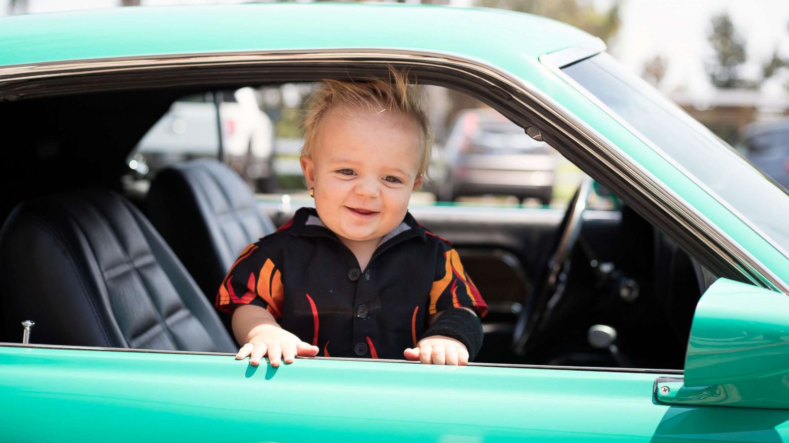 PHOTO: Mom Nataly Stein of Huntington Beach, Calif., threw a Guy Fieri-themed 1st birthday party for her son, Campbell, who resembles the restaurant mogul.