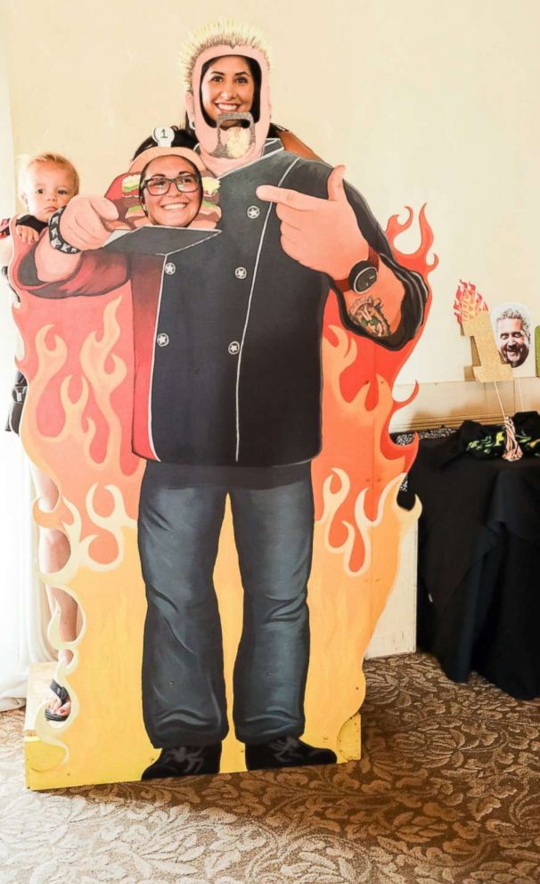 PHOTO: Nataly Stein threw a Guy Fieri-themed 1st birthday party for her son in California.