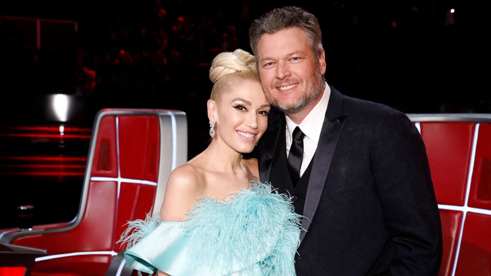 PHOTO: Gwen Stefani and Blake Shelton on Dec. 17, 2019.