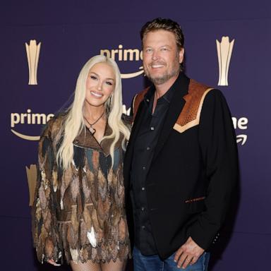 PHOTO: Gwen Stefani and Blake Shelton attend the 59th Academy of Country Music Awards at Omni Frisco Hotel at The Star on May 16, 2024 in Frisco, Texas.