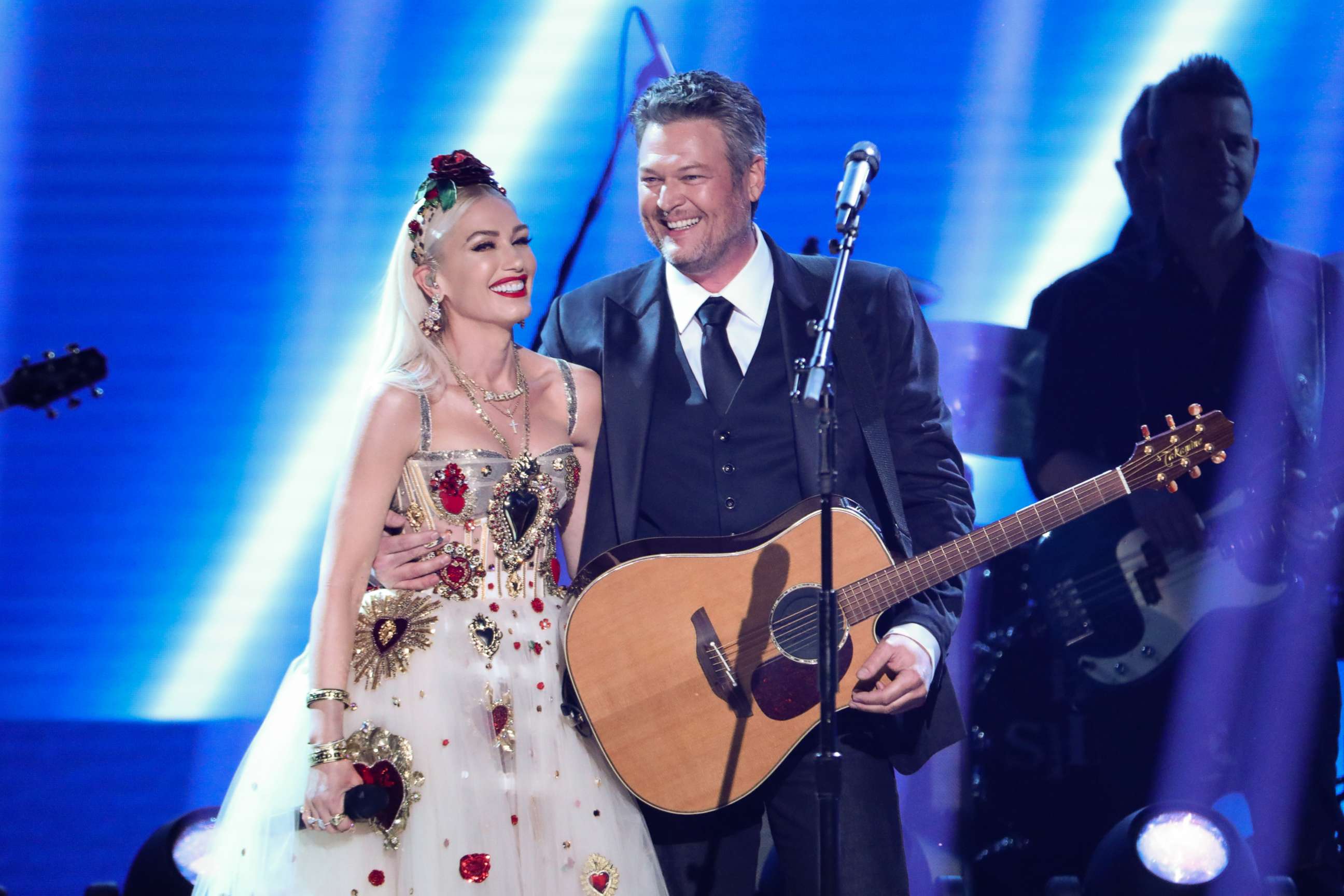 PHOTO: Gwen Stefani and Blake Shelton perform at The 62nd Annual Grammy Awards in Los Angeles, Sunday, Jan. 26, 2020.